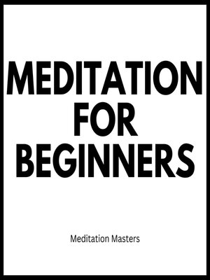 cover image of Meditation For Beginners